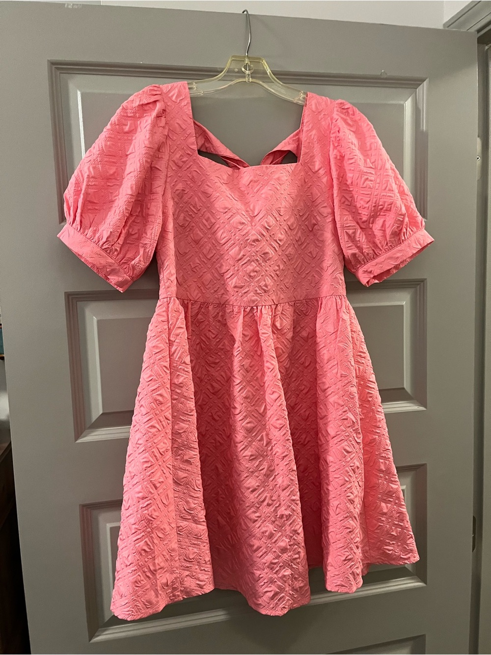 Bibi Dress Short Sleeve Pink Woman’s Small